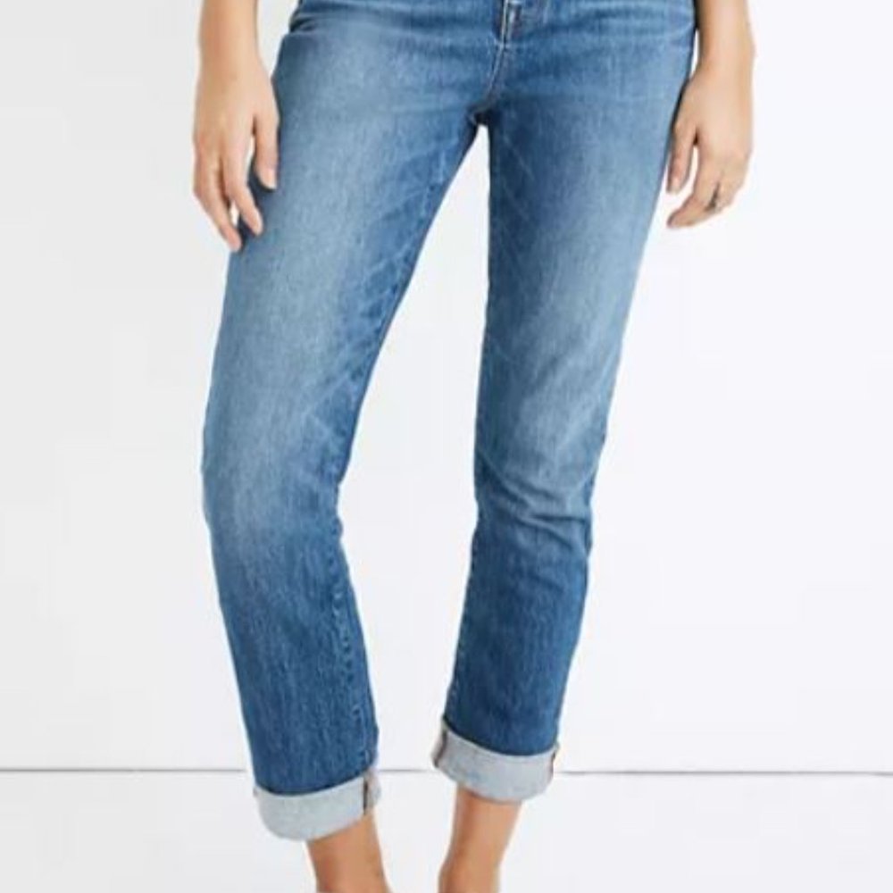 MADEWELL | The high rise slim crop boyjean 28